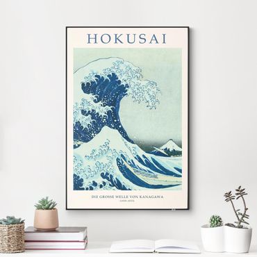 Interchangeable print - Katsushika Hokusai - The Big Wave Of Kanagawa - Museum Edition