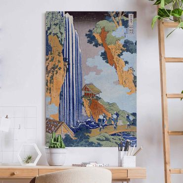 Acoustic art panel - Katsushika Hokusai - Ono Waterfall