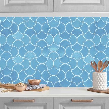 Kitchen wall cladding - Keramikfliesen - Blue