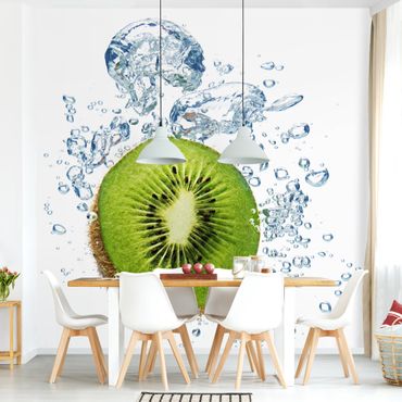 Wallpaper - Kiwi Bubbles