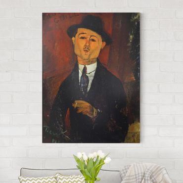 Print on canvas - Amedeo Modigliani - Portrait of Paul Guillaume