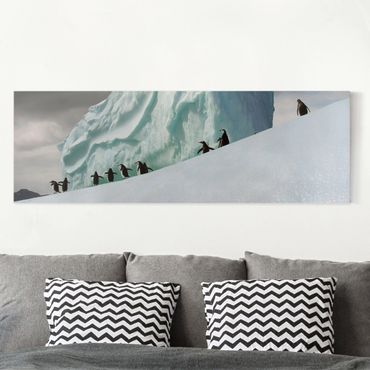 Print on canvas - Arctic Penguins