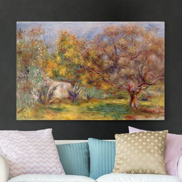 Print on canvas - Auguste Renoir - Olive Garden