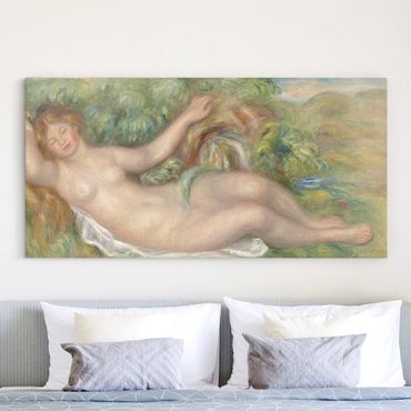 Print on canvas - Auguste Renoir - Nude Lying, The Source