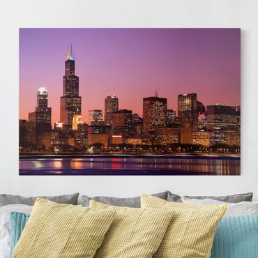Print on canvas - Chicago Skyline