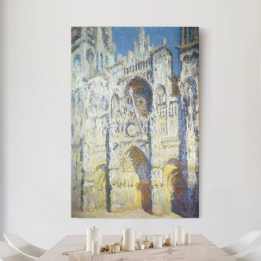 Print on canvas - Claude Monet - Portal of the Cathedral of Rouen