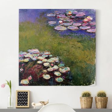 Print on canvas - Claude Monet - Water Lilies