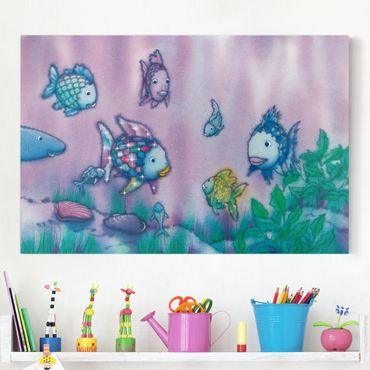 Print on canvas - The Rainbow Fish - Paradise Under Water