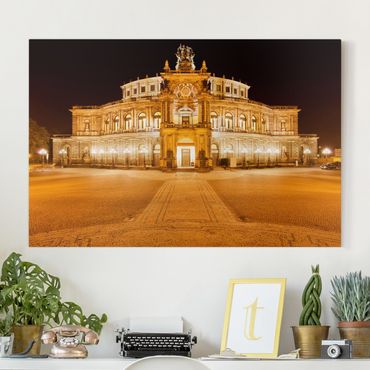 Print on canvas - Dresden Opera House