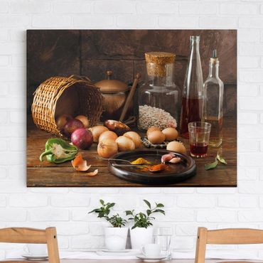 Print on canvas - Cooking Fragrances