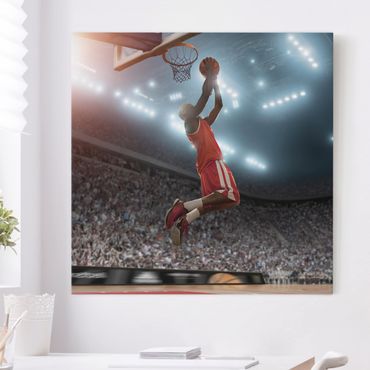 Print on canvas - Dunking