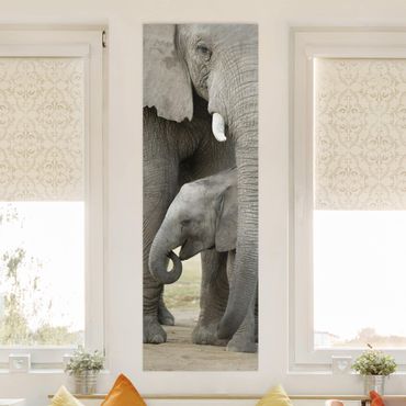 Print on canvas - Elephant Love