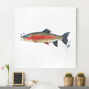 Print on canvas - Color Catch - Trout