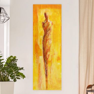 Print on canvas - Figure In Yellow