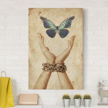 Print on canvas - Fly Butterfly!