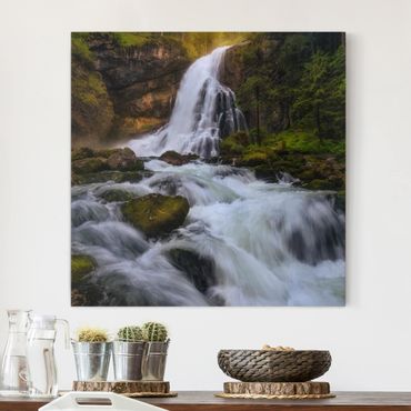 Print on canvas - Flood In Spring
