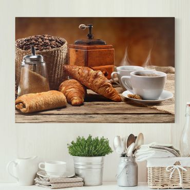 Print on canvas - Breakfast Table