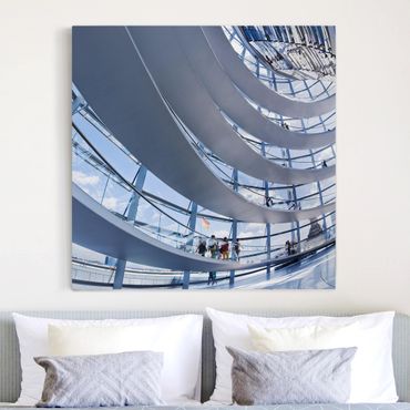 Print on canvas - In The Berlin Reichstag