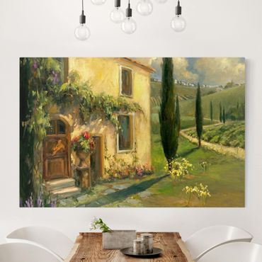 Print on canvas - Italian Countryside - Cypress