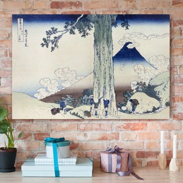 Print on canvas - Katsushika Hokusai - Mishima Pass In Kai Province