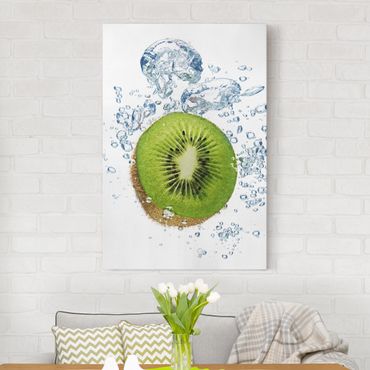 Print on canvas - Kiwi Bubbles