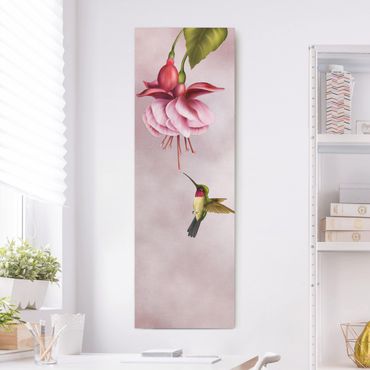 Print on canvas - Hummingbird