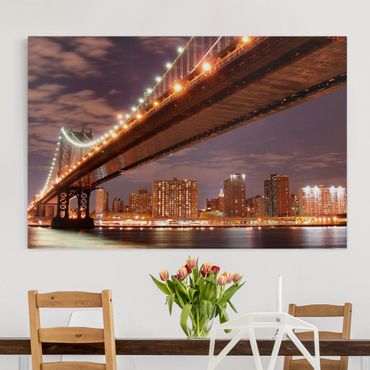Print on canvas - Manhattan Bridge