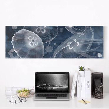 Print on canvas - Moon Jellyfish II