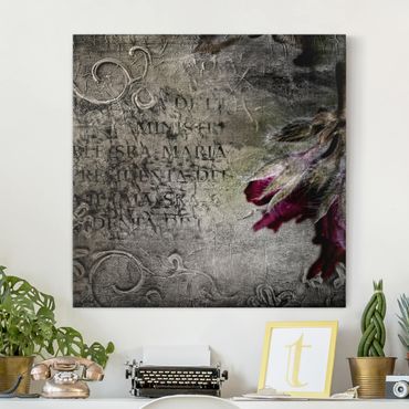 Print on canvas - Mystic Flower