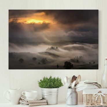 Print on canvas - Fog Waves