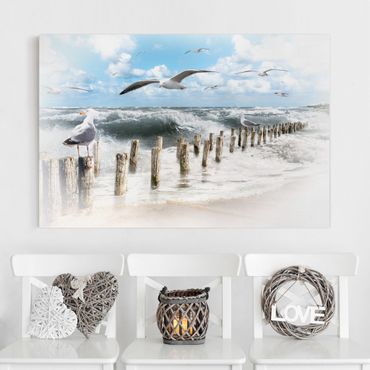 Print on canvas - No.YK3 Absolutly Sylt