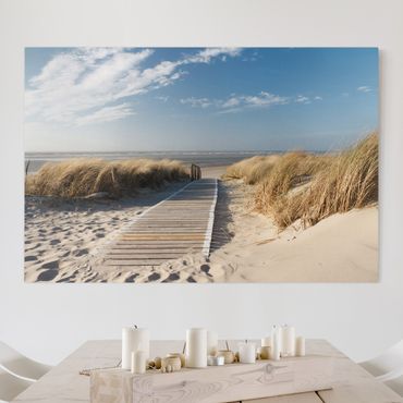 Print on canvas - Baltic Sea Beach
