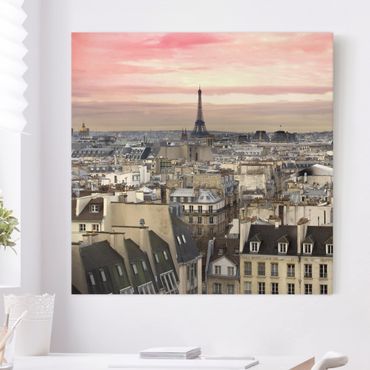 Print on canvas - Paris Up Close