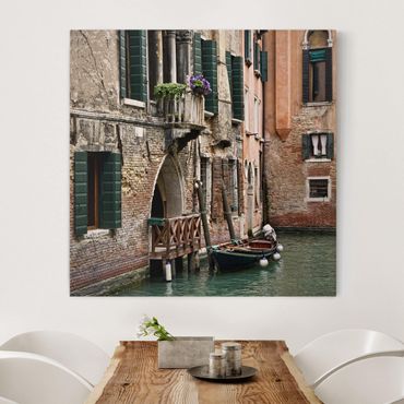 Print on canvas - Parking Venice