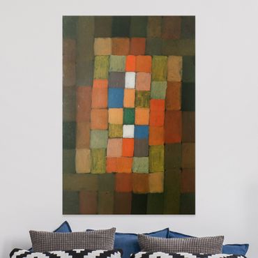 Print on canvas - Paul Klee - Static-Dynamic Increase