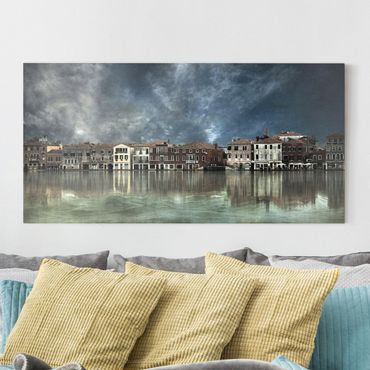 Print on canvas - Reflections in Venice