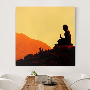 Print on canvas - Resting Buddha