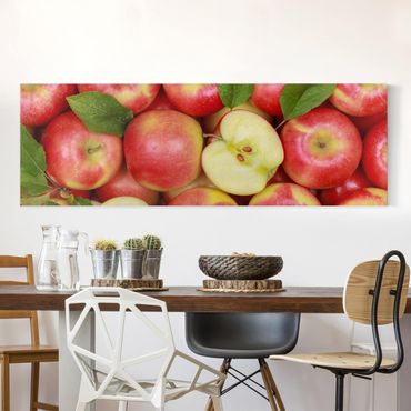 Print on canvas - Juicy apples