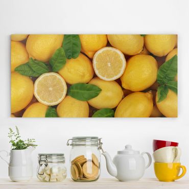 Print on canvas - Juicy lemons