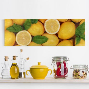 Print on canvas - Juicy lemons