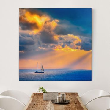 Print on canvas - Sailing The Horizon