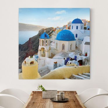 Print on canvas - Santorini