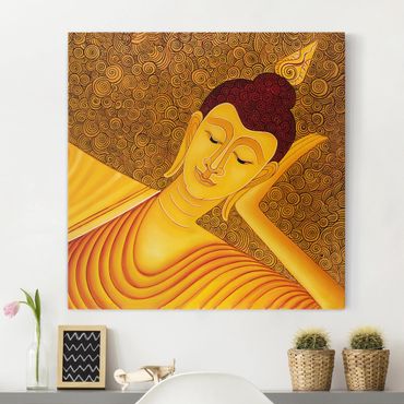 Print on canvas - Shanghai Buddha
