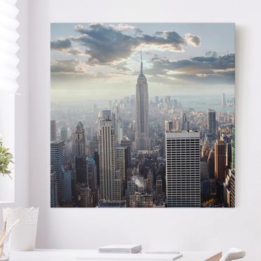 Print on canvas - Sunrise In New York