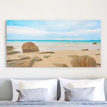 Print on canvas - The Beach
