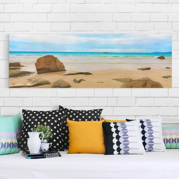 Print on canvas - The Beach