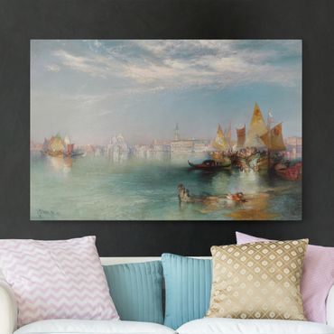Print on canvas - Thomas Moran - Grand Canal, Venice