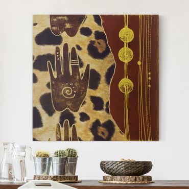 Print on canvas - Touch Of Africa