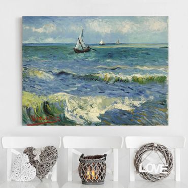 Print on canvas - Vincent Van Gogh - Seascape Near Les Saintes-Maries-De-La-Mer