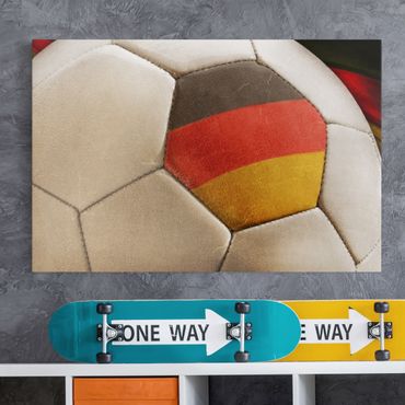 Print on canvas - Vintage Football Germany